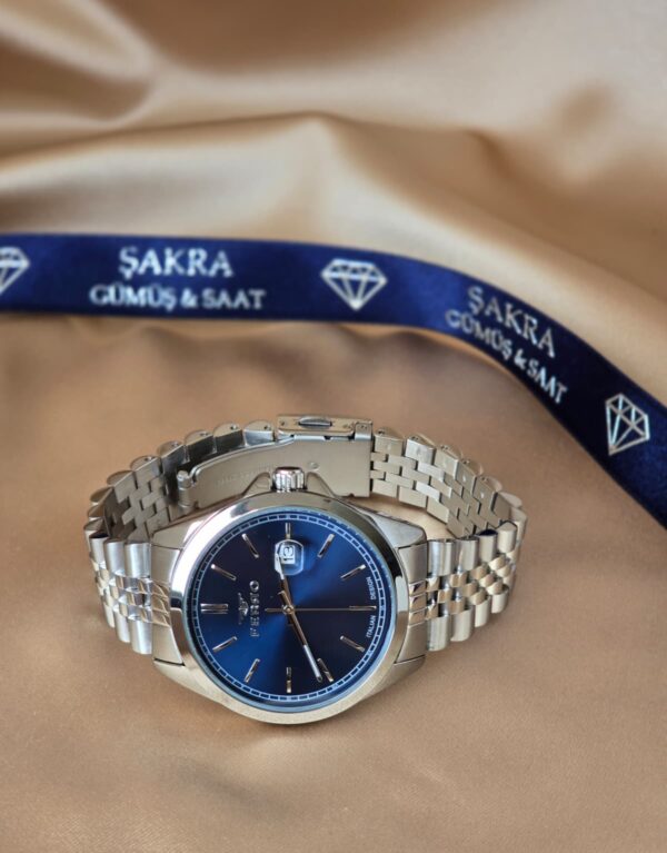 FERRO Classic Blue Date Erkek Kol Saati