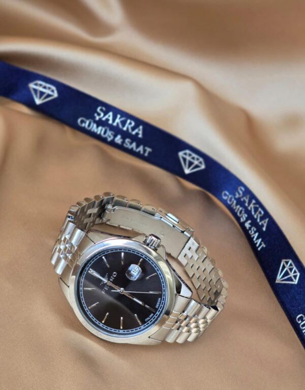 FERRO Classic Black Date Erkek Kol Saati