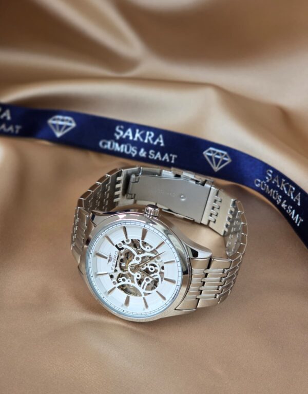 FERRO White Skeleton Erkek Kol Saati