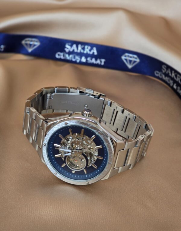 FERRO Skeleton Blue Erkek Kol Saati