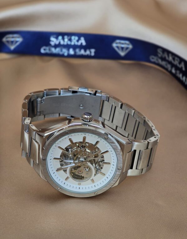 FERRO Skeleton Automatic Steel Erkek Kol Saati