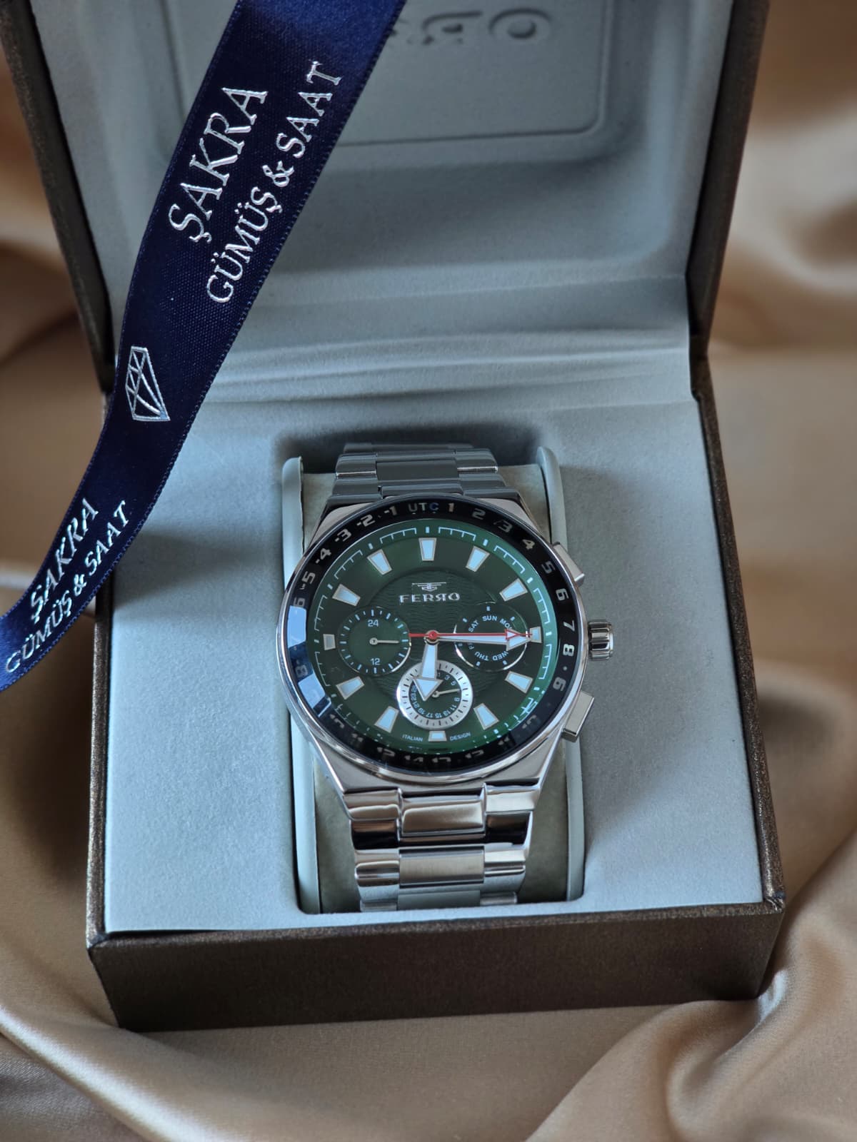 FERRO Emerald Chrono Erkek Kol Saati - Görsel 2
