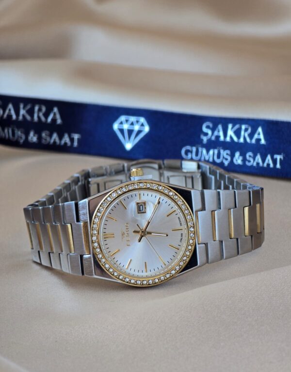 FERRO Classic Date Gold Bayan Kol Saati