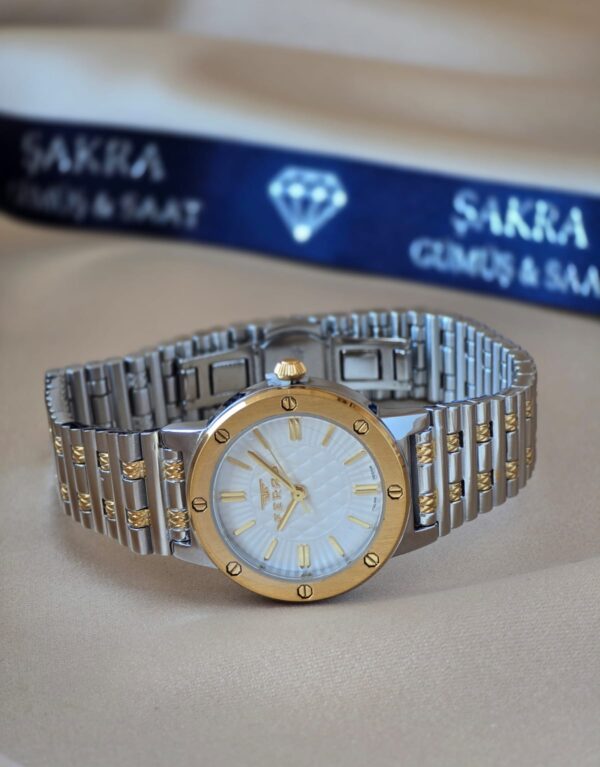 FERRO Classic Gold Bezel Bayan Kol Saati