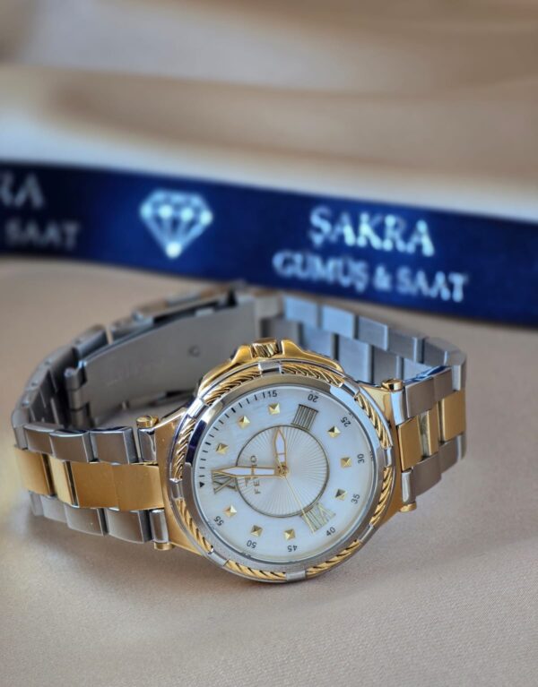 FERRO Elegance Roman Gold Bayan Kol Saati