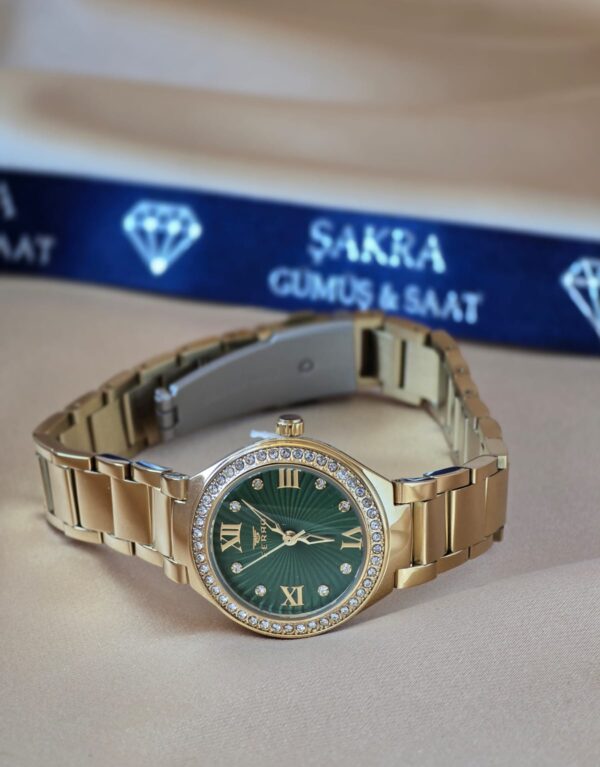 FERRO Emerald Gold Bayan Kol Saati
